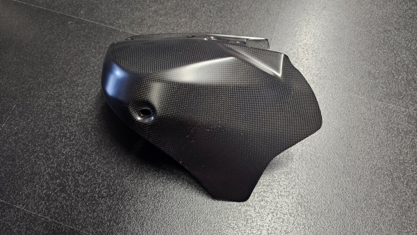 Hitzeschutz in Carbon ohne Lambda ausschnitt